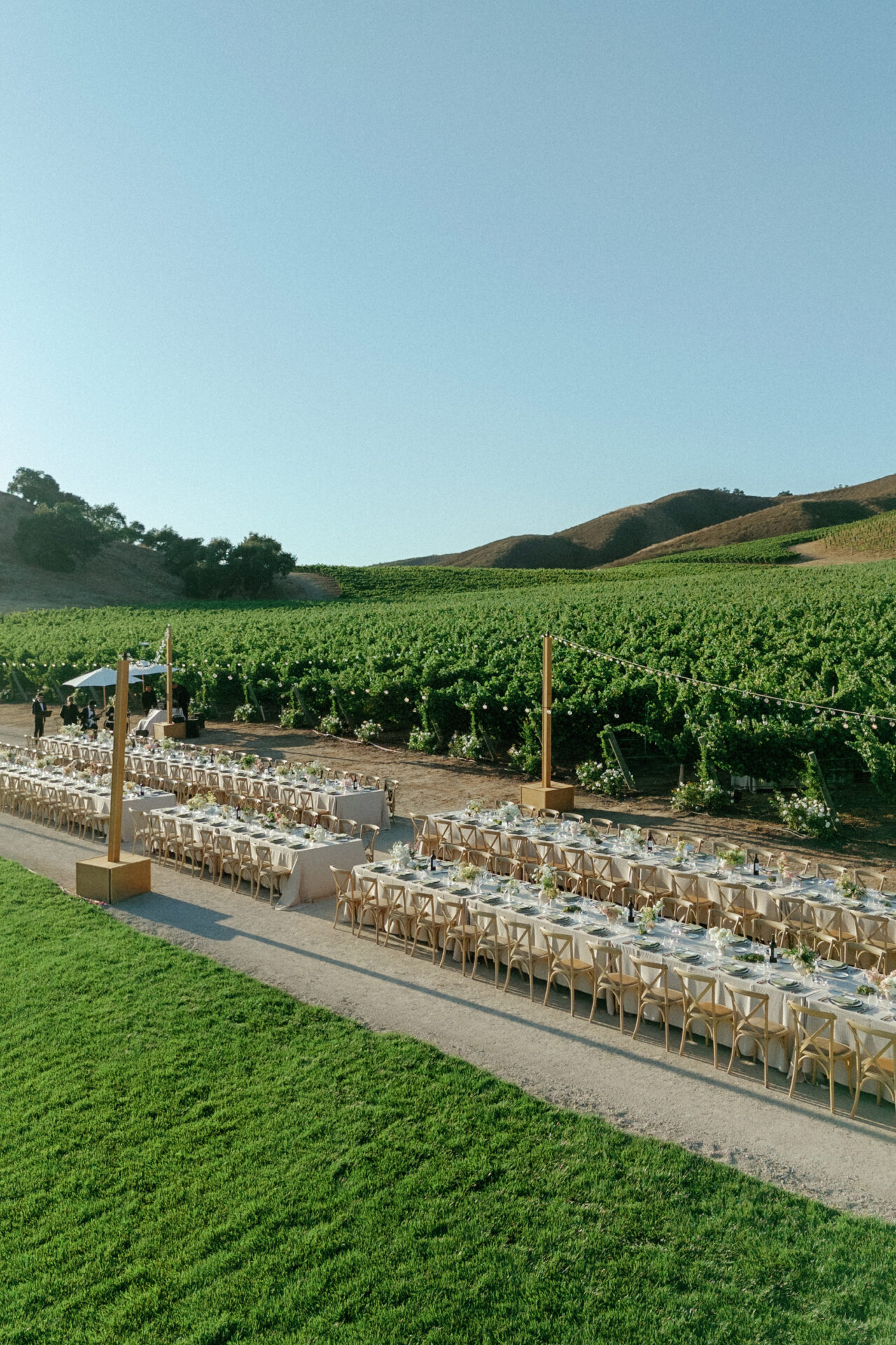 Seasonal wedding floral design